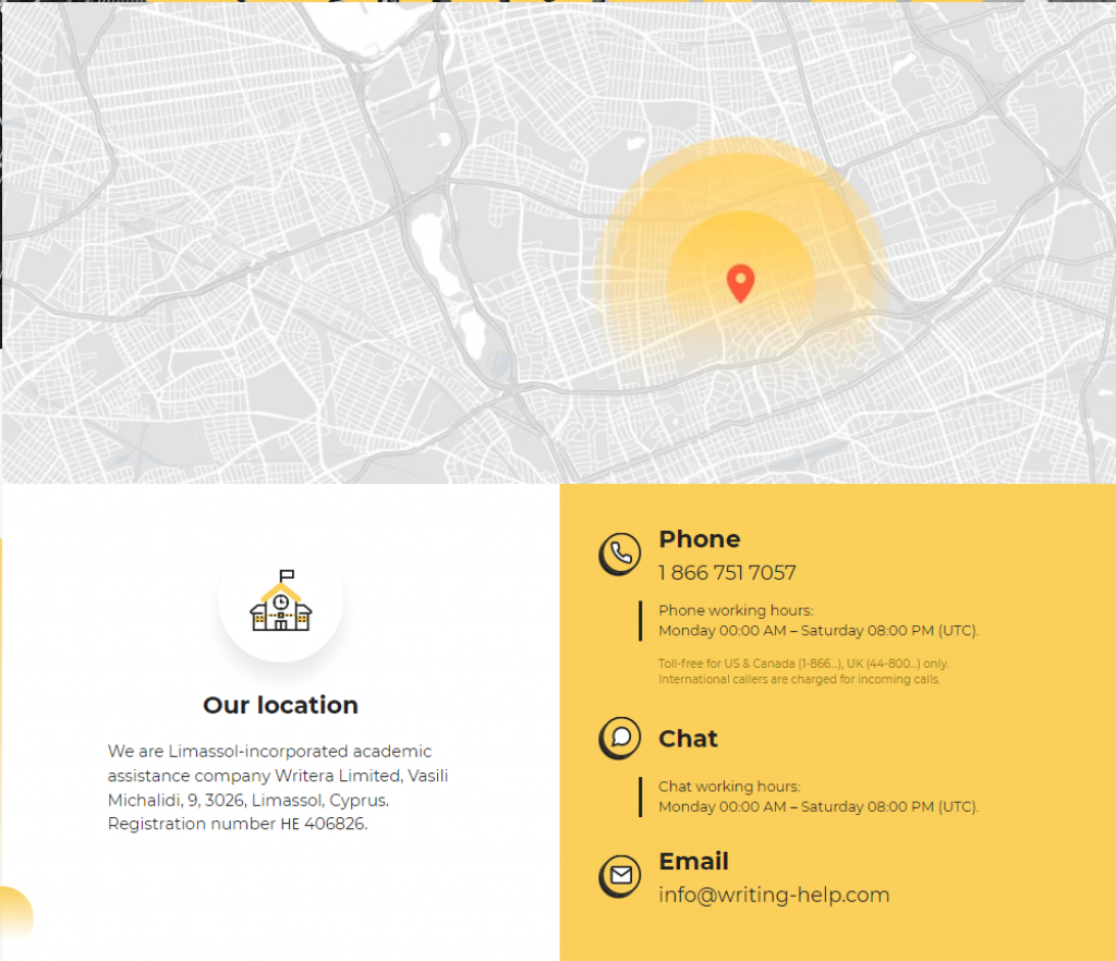 Writing-Help Customer Support