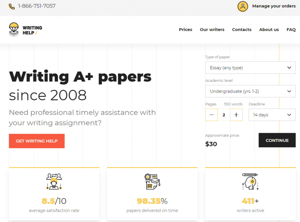 Writing-Help Mainpage