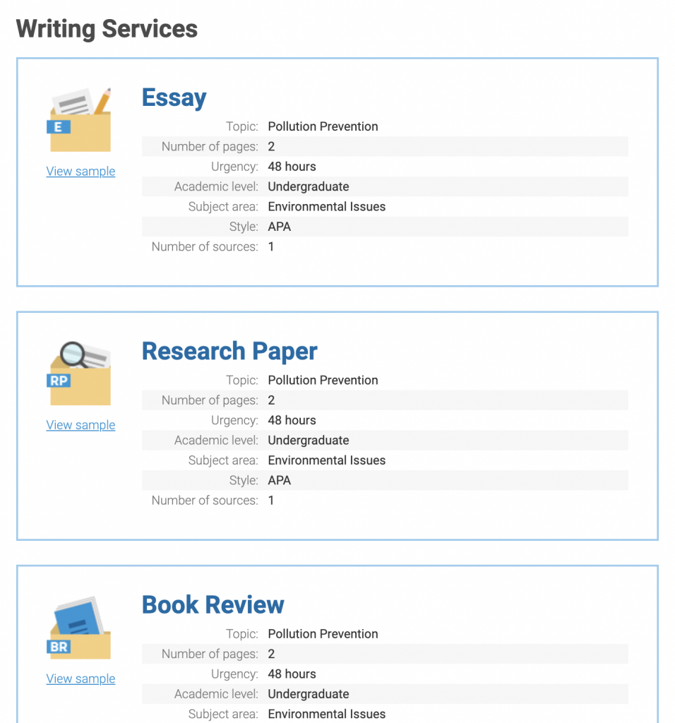 SuperiorPapers Services